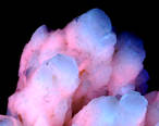 Celestine Mineral UV Light